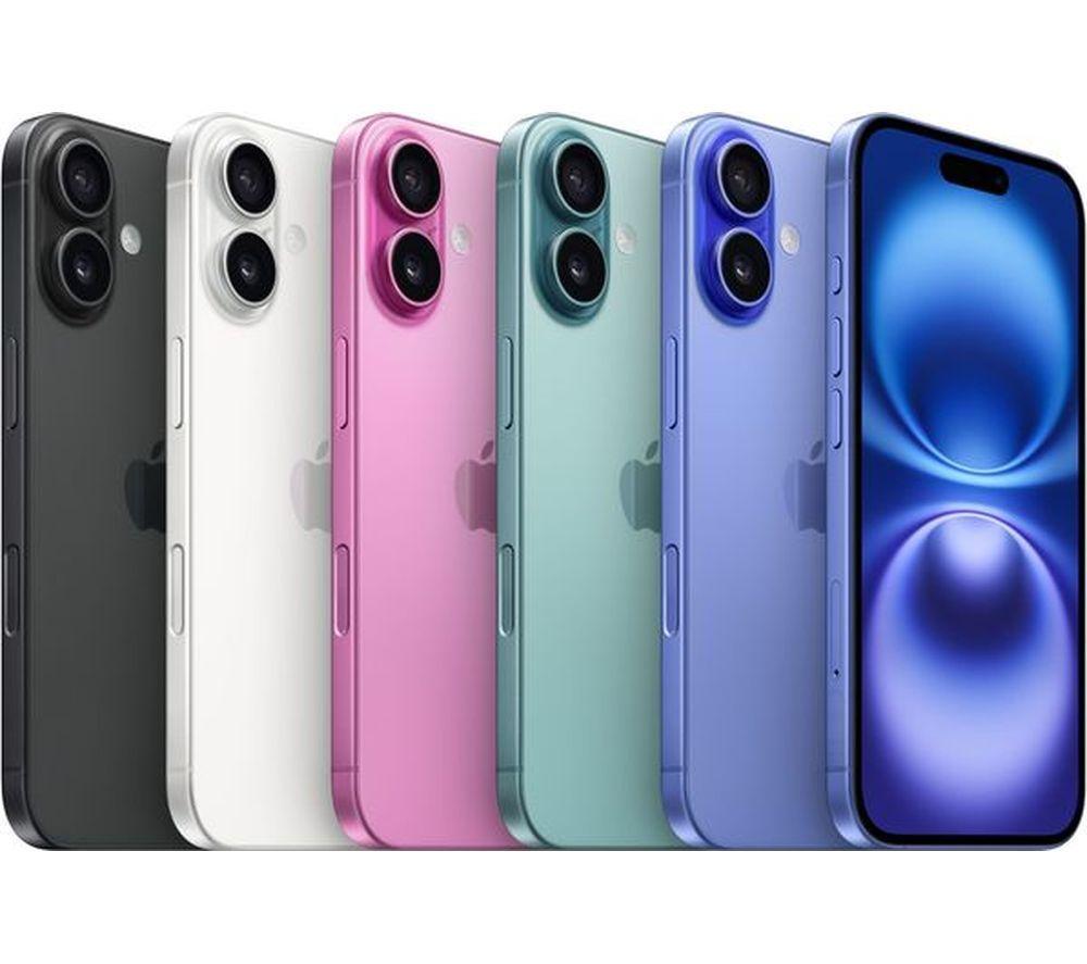 APPLE iPhone 16 - 128 GB, Teal