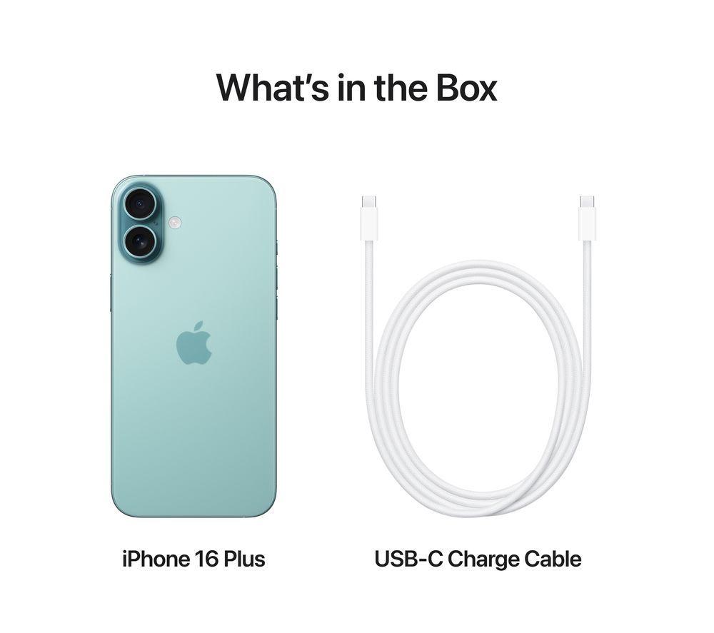 APPLE iPhone 16 Plus - 256 GB, Teal