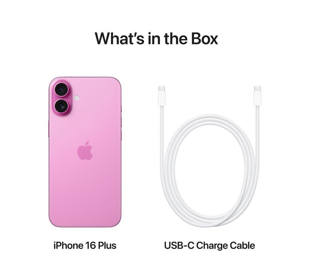 APPLE iPhone 16 Plus - 128 GB, Pink