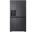LG NatureFRESH GSLC41EPPE American-Style Fridge Freezer - Matte Black