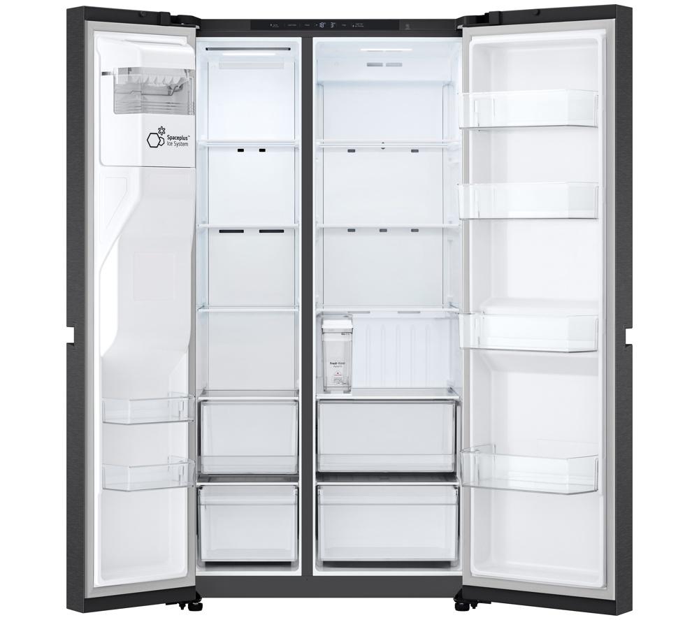 Frigorífico Americano LG NatureFRESH GSLC41EPPE - Negro Mate