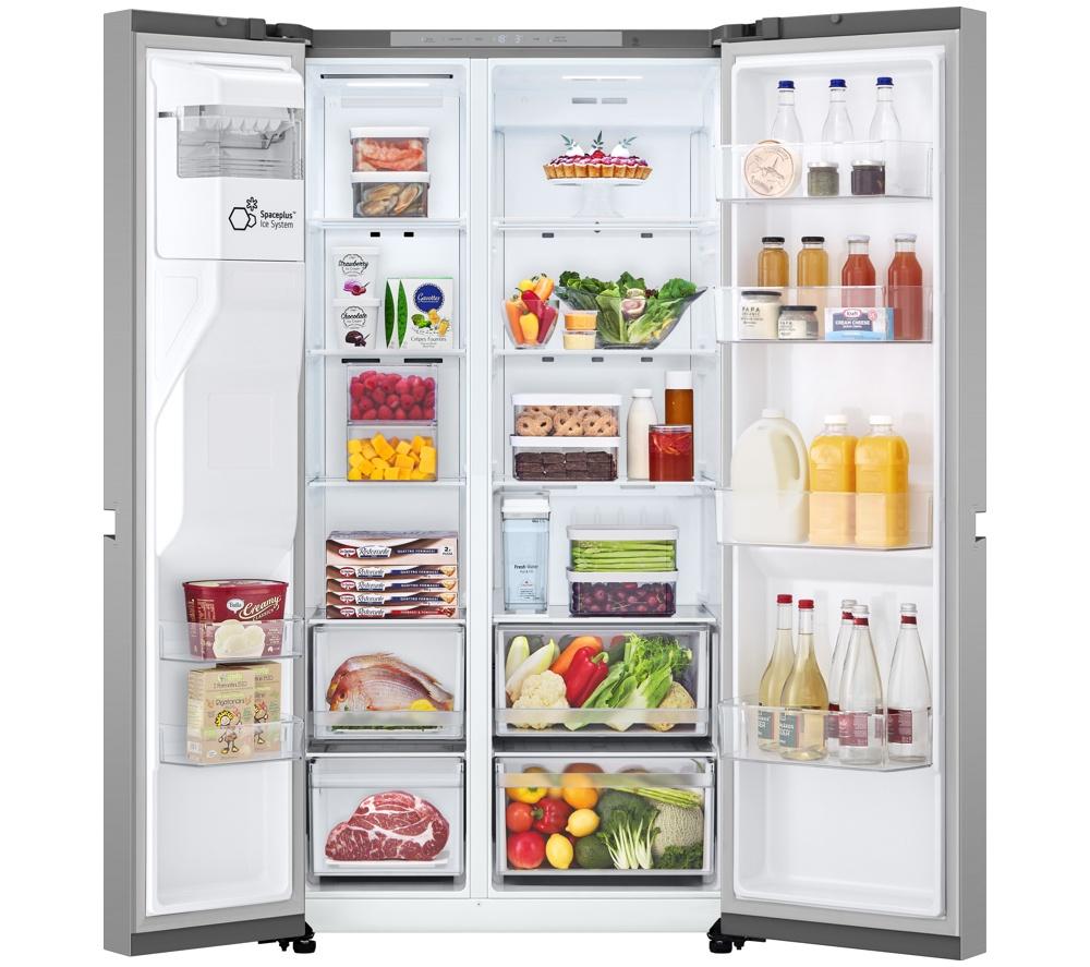 Frigorífico americano LG NatureFRESH GSLC41PYPE - Prime Silver