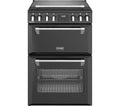 STOVES Richmond Deluxe 60Ei Electric Induction Cooker - Black & Chrome