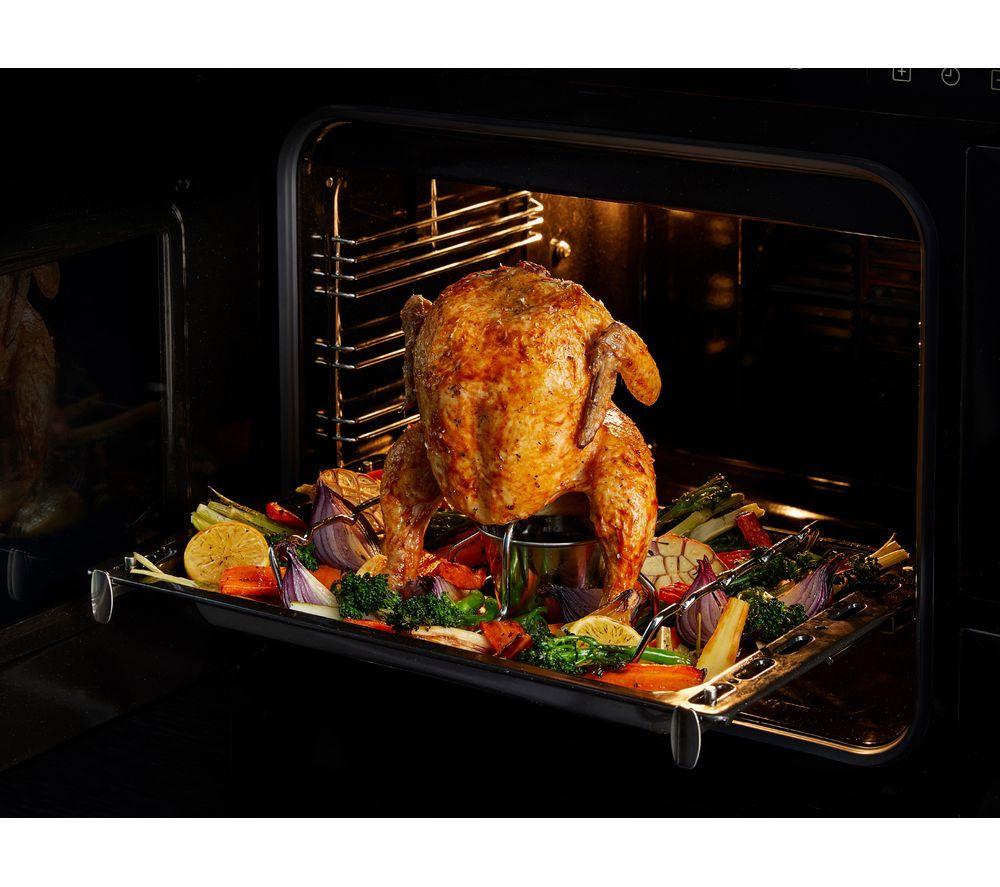 STOVES Richmond Deluxe 60Ei Electric Induction Cooker - Black & Chrome