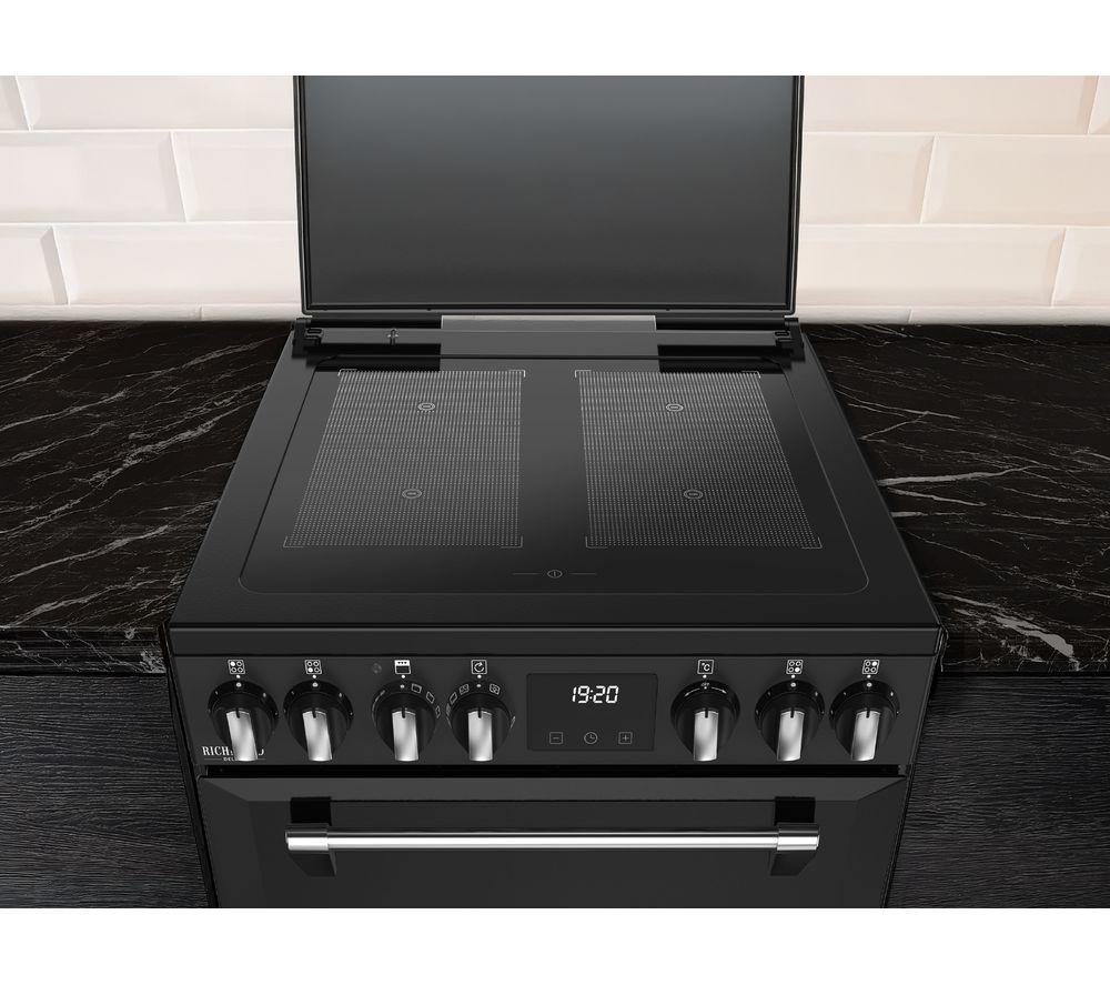 STOVES Richmond Deluxe 60Ei Electric Induction Cooker - Anthracite & Chrome