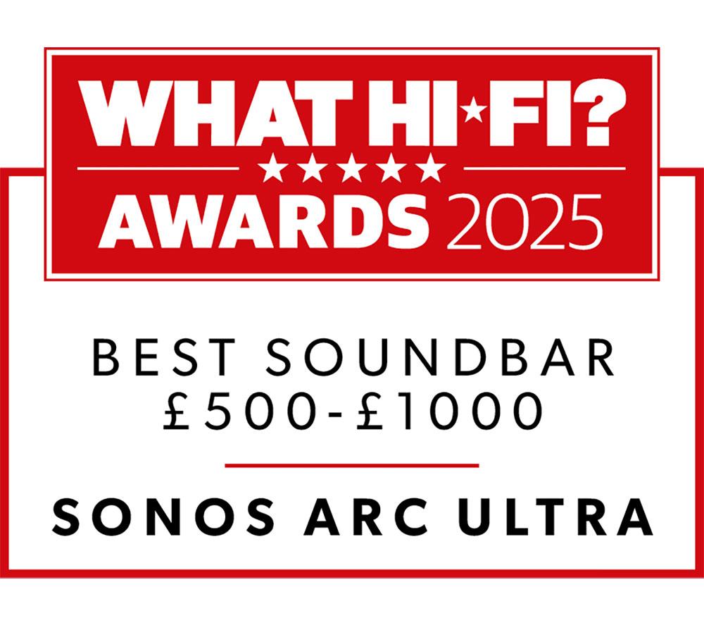 SONOS Arc Ultra Sound Bar with Dolby Atmos & Amazon Alexa - Black