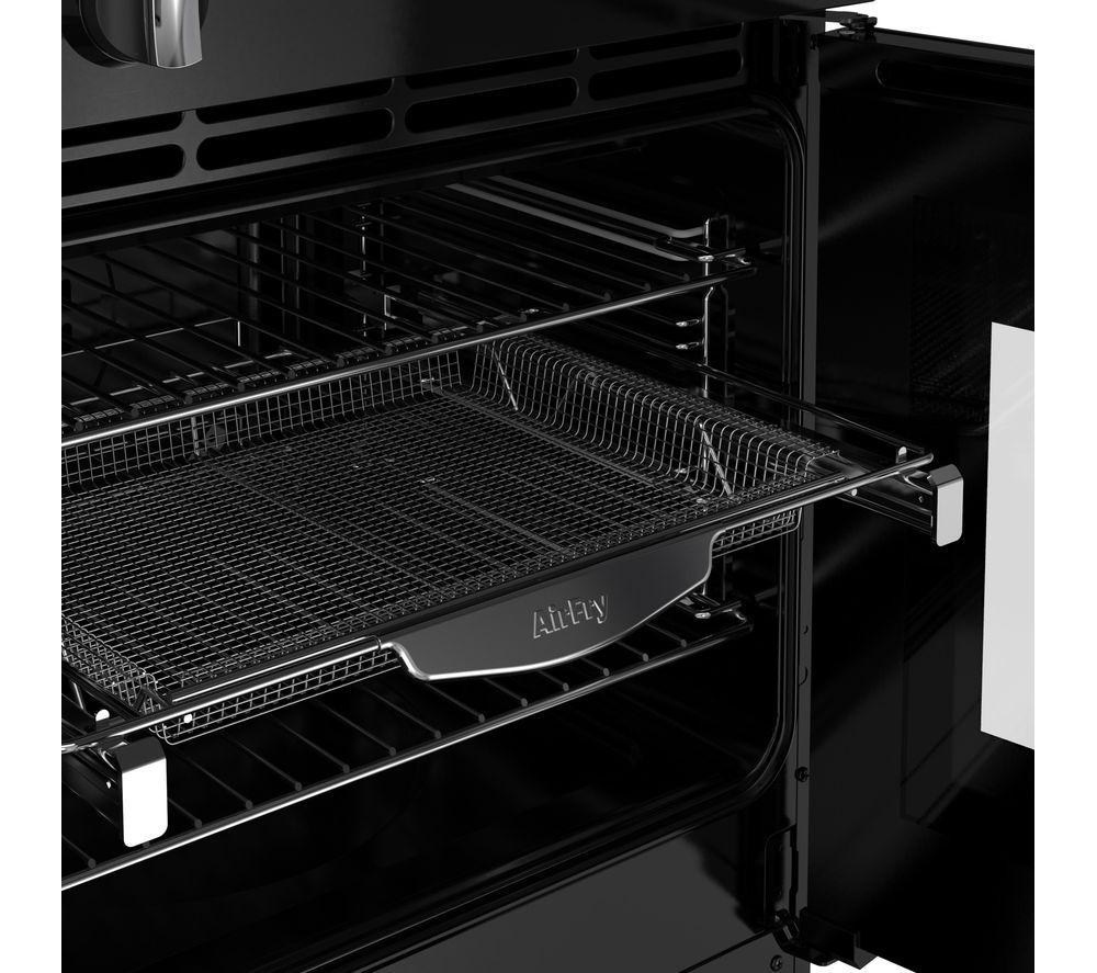 STOVES Richmond 100Ei Electric Induction Range Cooker - Black & Chrome