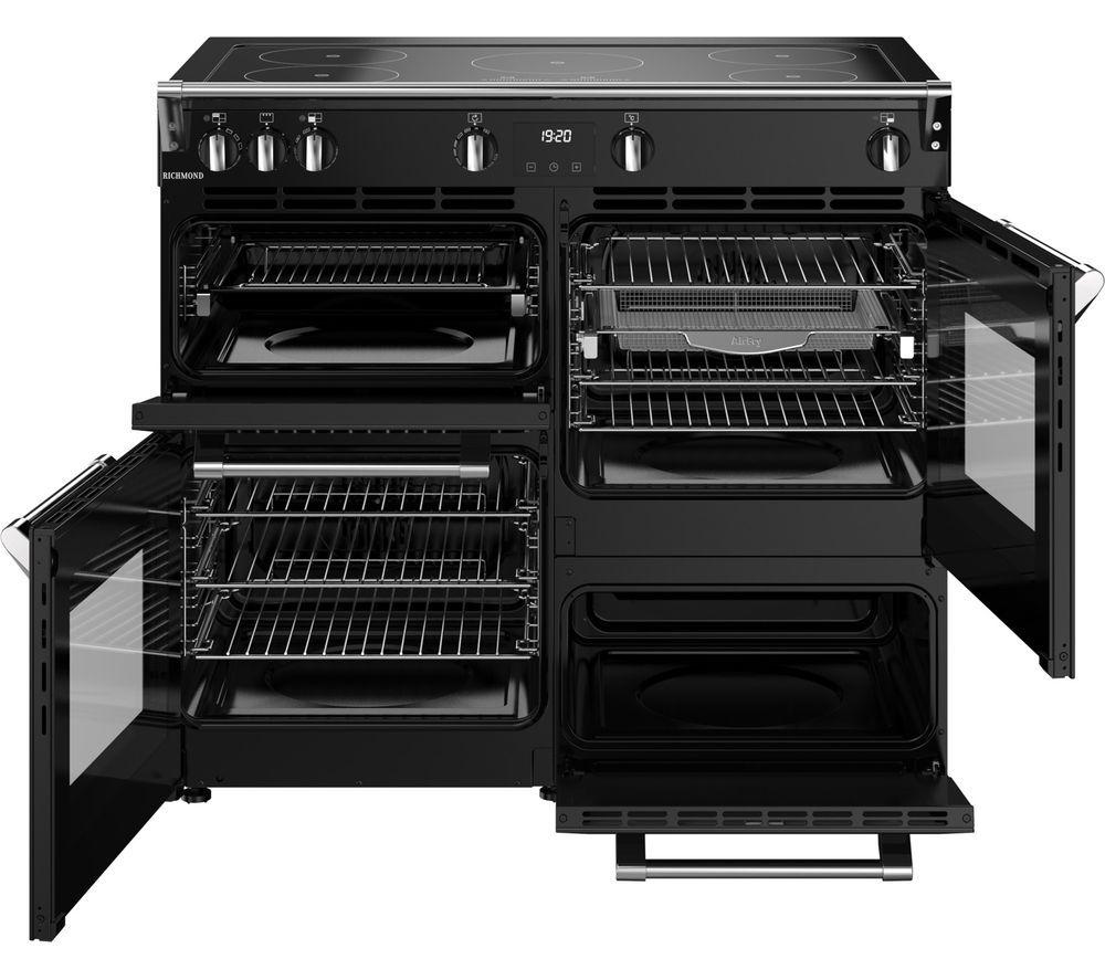 COCINA DE INDUCCIÓN ELÉCTRICA Stoves Richmond 100Ei - Negro y Cromado
