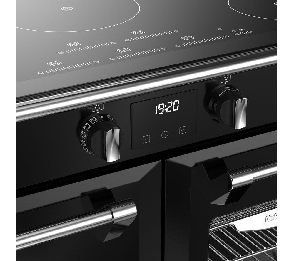COCINA DE INDUCCIÓN ELÉCTRICA Stoves Richmond 100Ei - Negro y Cromado