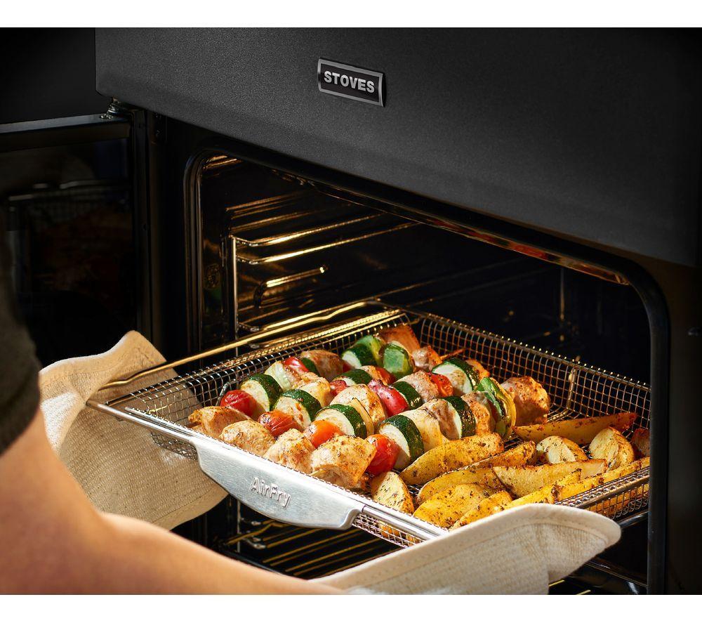 COCINA DE INDUCCIÓN ELÉCTRICA Stoves Richmond 100Ei - Negro y Cromado