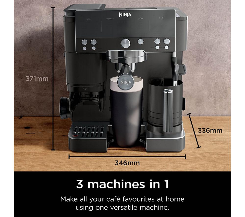NINJA Luxe Cafe Premier Series ES601UKBK Bean to Cup Coffee Machine - Black