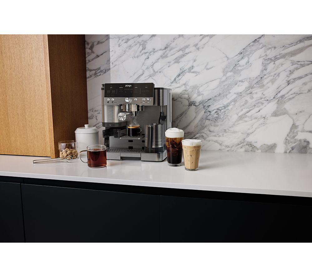 NINJA Luxe Cafe Premier Series ES601UK Bean to Cup Coffee Machine - Silver & Black