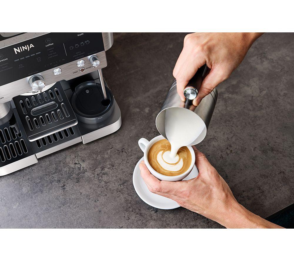 NINJA Luxe Cafe Premier Series ES601UK Bean to Cup Coffee Machine - Silver & Black