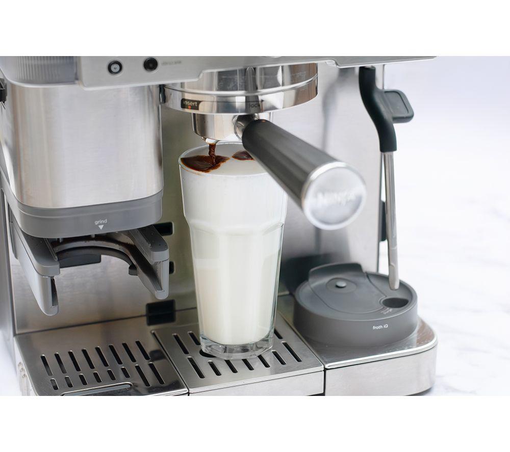 NINJA Luxe Cafe Premier Series ES601UK Bean to Cup Coffee Machine - Silver & Black
