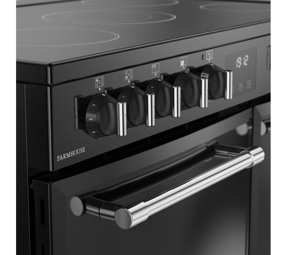 BELLING Farmhouse 90E Elektro-Keramik-Standherd – Schwarz