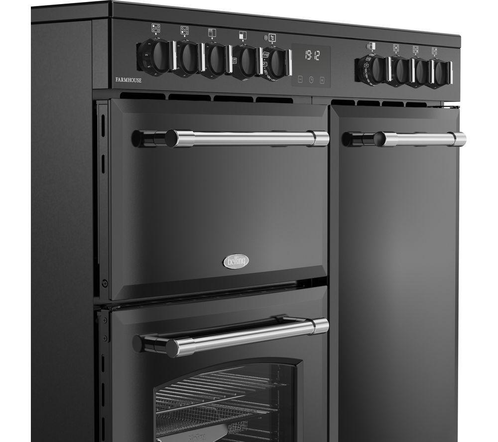 BELLING Farmhouse 90E Elektro-Keramik-Standherd – Schwarz