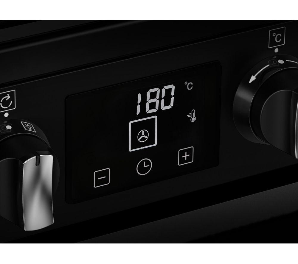 STOVES Richmond 90Ei Electric Induction Range Cooker - Black & Chrome