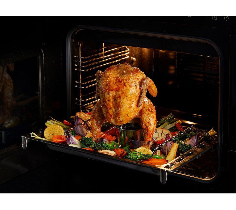 STOVES Richmond 90Ei Electric Induction Range Cooker - Black & Chrome