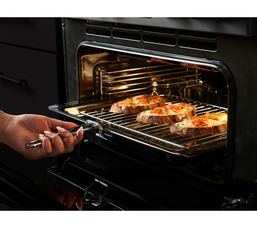 STOVES Richmond 90Ei Electric Induction Range Cooker - Black & Chrome