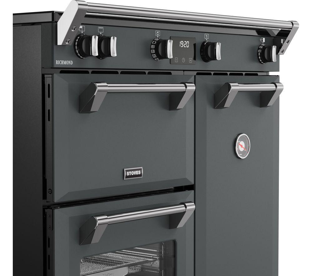 STOVES Richmond 90Ei Electric Induction Range Cooker - Anthracite & Chrome