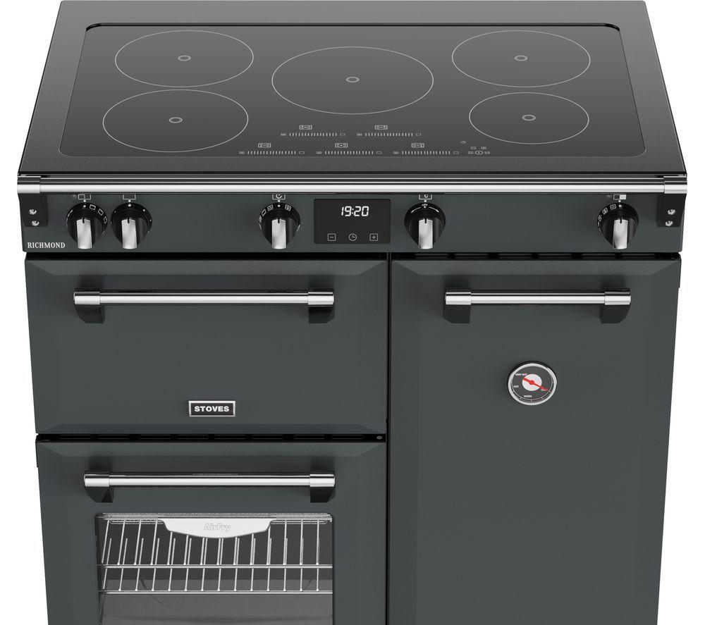 STOVES Richmond 90Ei Electric Induction Range Cooker - Anthracite & Chrome