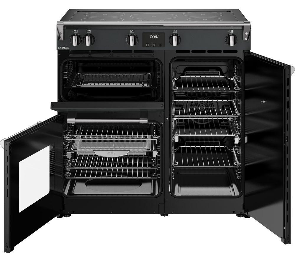 STOVES Richmond 90Ei Electric Induction Range Cooker - Anthracite & Chrome