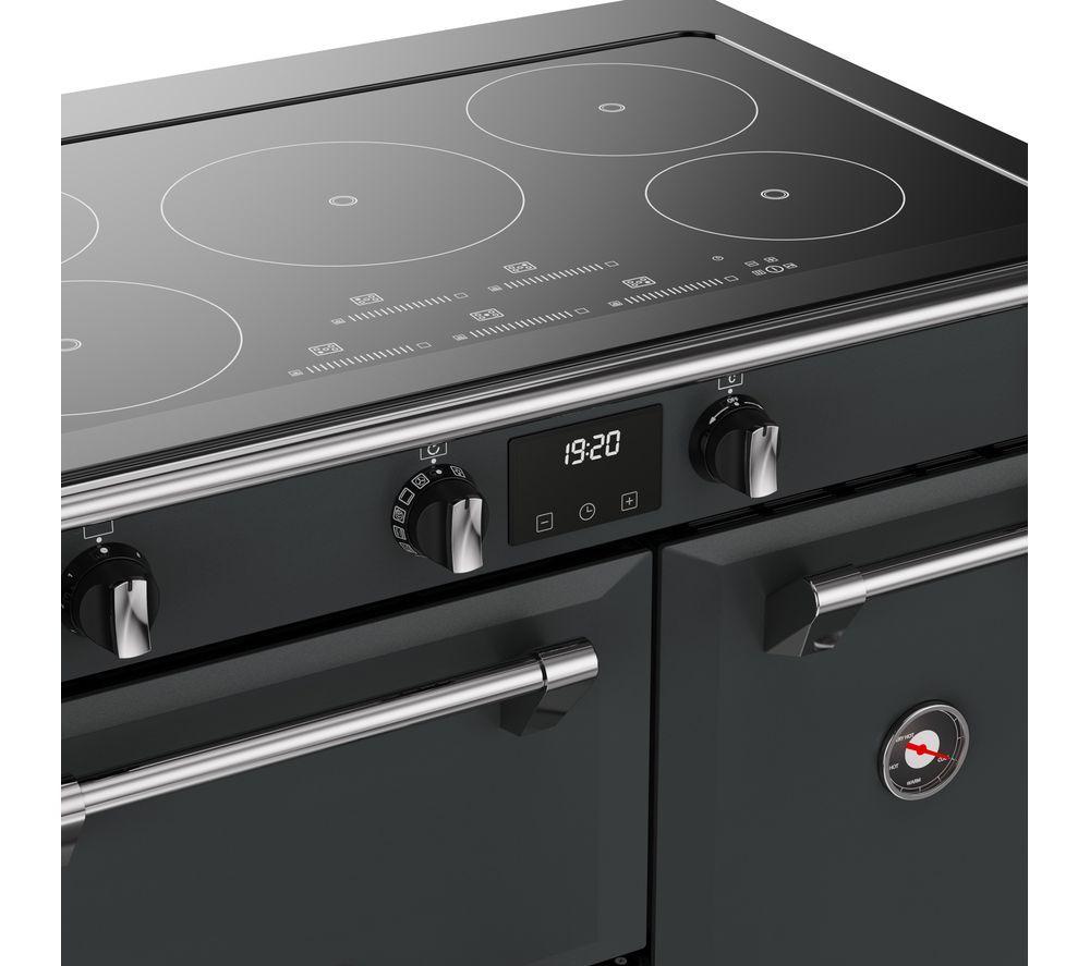 STOVES Richmond 90Ei Electric Induction Range Cooker - Anthracite & Chrome