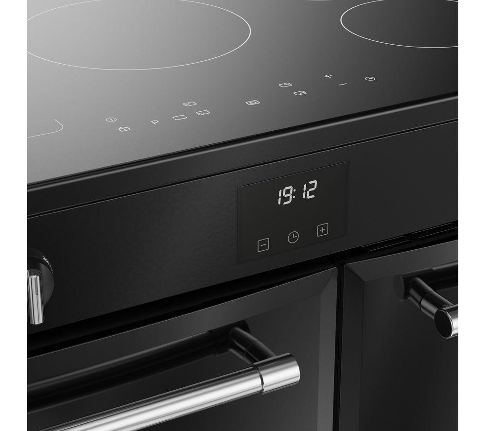 BELLING Farmhouse 90EI Electric Induction Range Cooker - Black