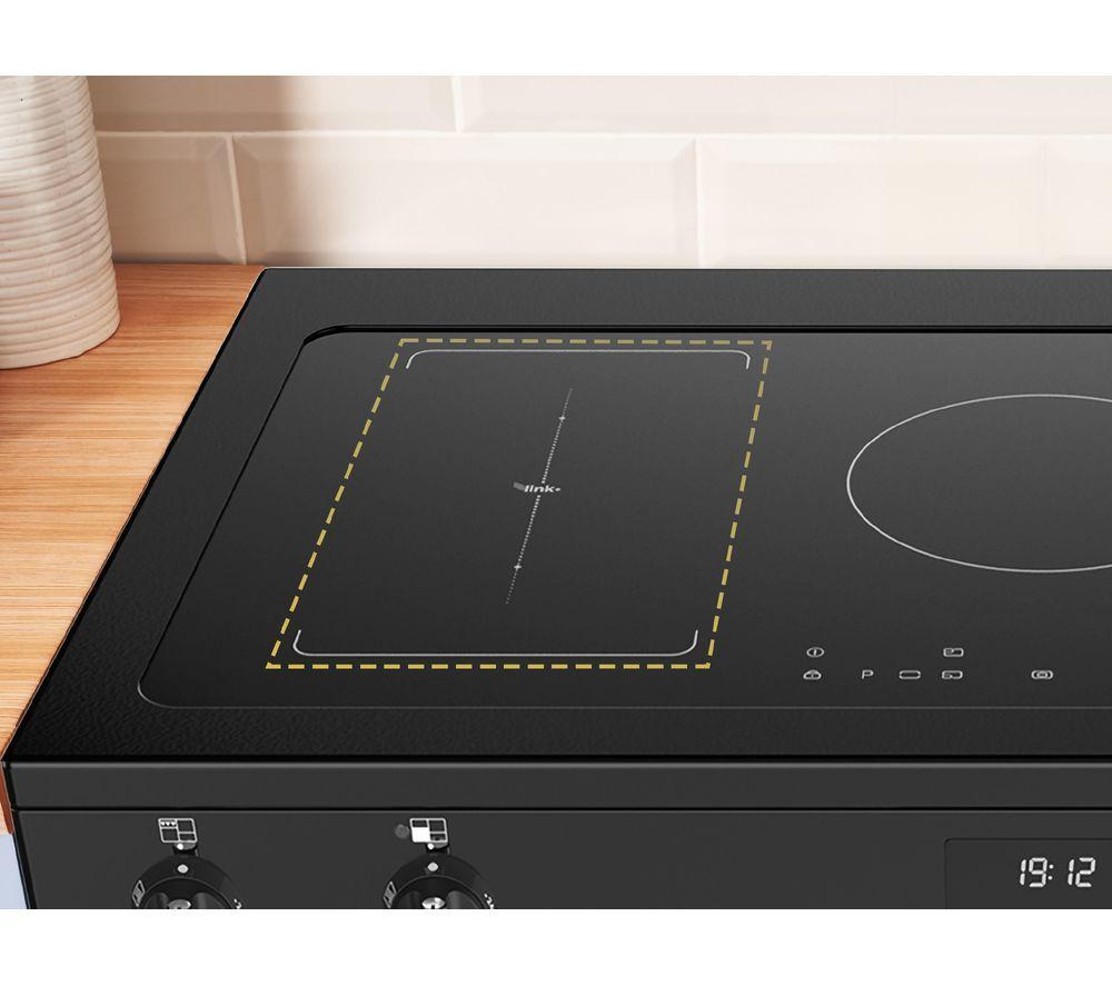 BELLING Farmhouse 90EI Electric Induction Range Cooker - Black