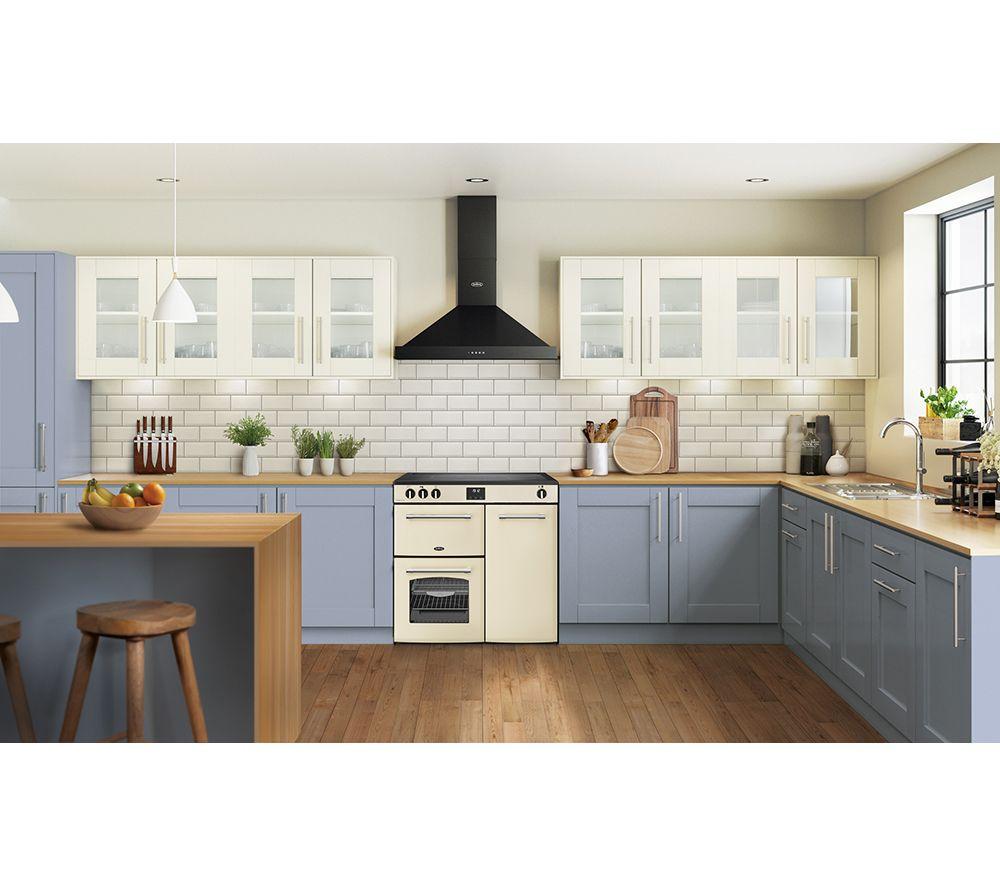 Cocina de Inducción Eléctrica BELLING Farmhouse 90EI - Crema y Cromo