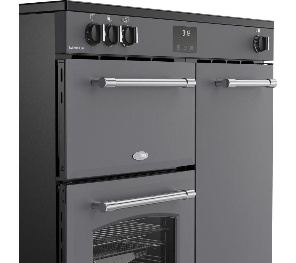 BELLING Farmhouse 90EI Elektro-Induktionsherd - Anthrazit