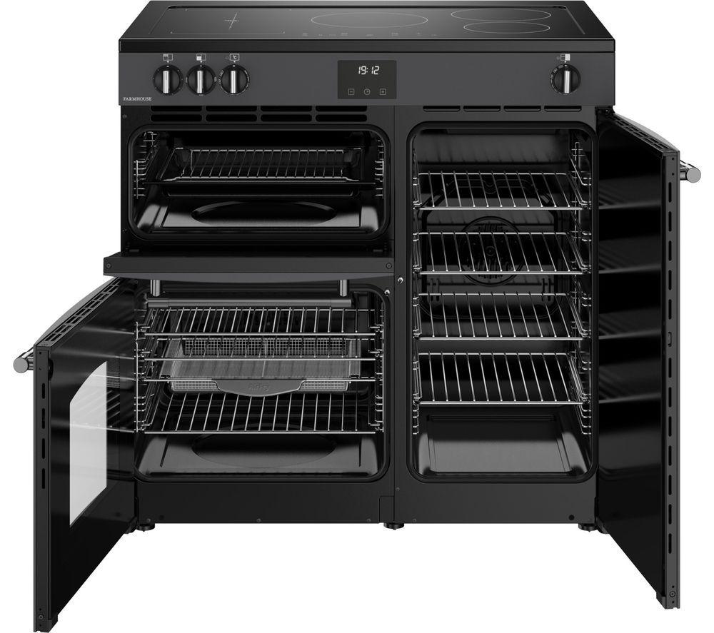 BELLING Farmhouse 90EI Elektro-Induktionsherd - Anthrazit