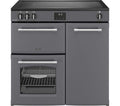BELLING Farmhouse 90EI Electric Induction Range Cooker - Anthracite