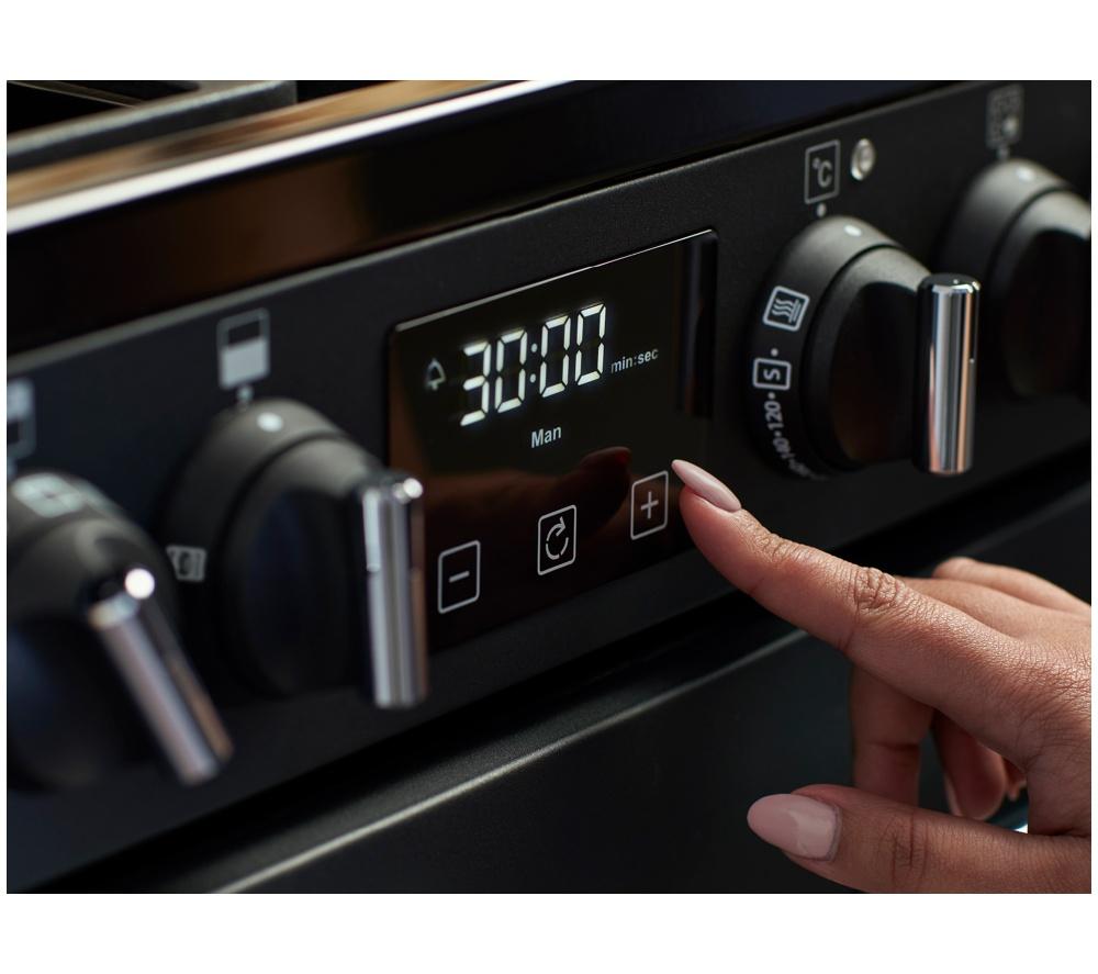 BELLING Farmhouse 100EI Electric Induction Range Cooker - Black