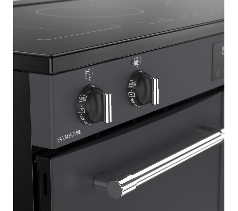 BELLING Farmhouse 100Ei Electric Induction Range Cooker - Anthracite & Chrome