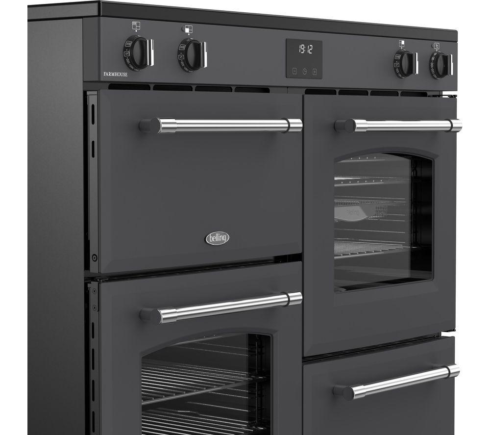 Cocina BELLING Farmhouse 100Ei de inducción eléctrica - Antracita y cromo