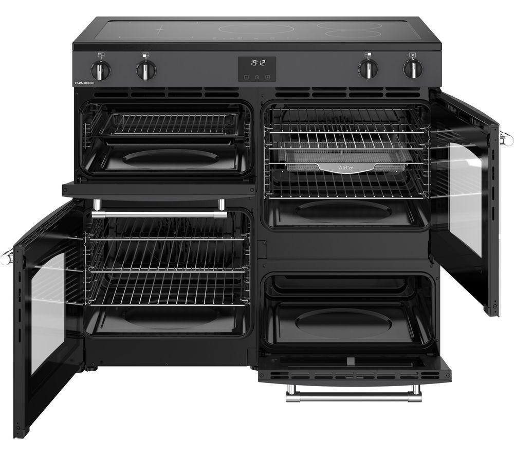 Cocina BELLING Farmhouse 100Ei de inducción eléctrica - Antracita y cromo
