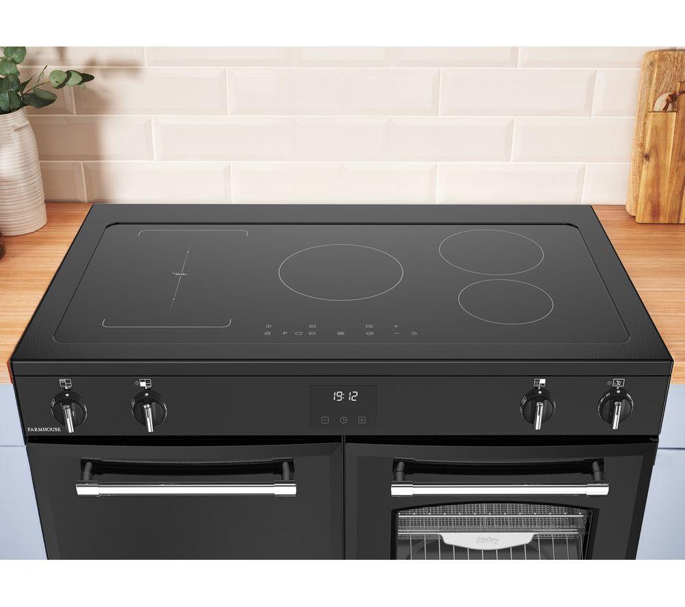 Cocina BELLING Farmhouse 100Ei de inducción eléctrica - Antracita y cromo
