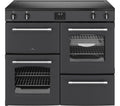 BELLING Farmhouse 100Ei Electric Induction Range Cooker - Anthracite & Chrome