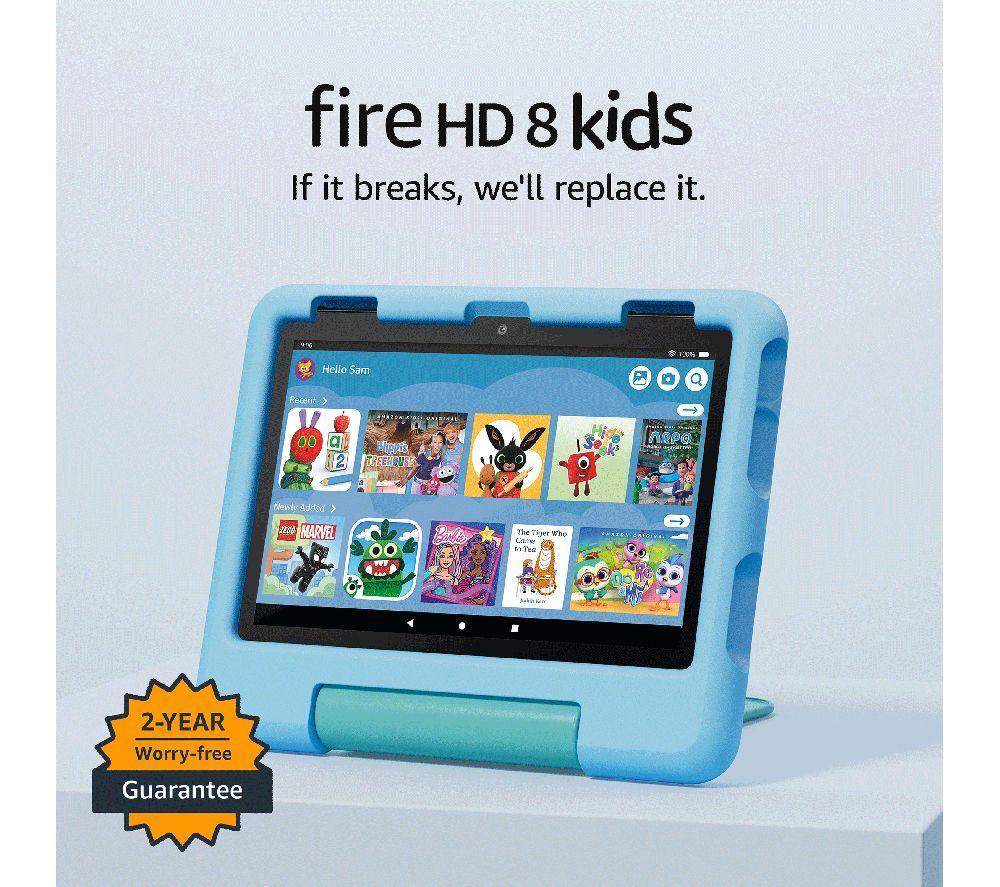 AMAZON Fire HD 8" Kids (3-7 Jahre) Tablet (2024) - 32 GB, Blau