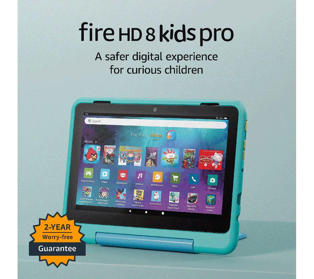 Tablet AMAZON Fire HD Pro de 8" para niños (6-12 años) (2024) - 32 GB, Hello Teal