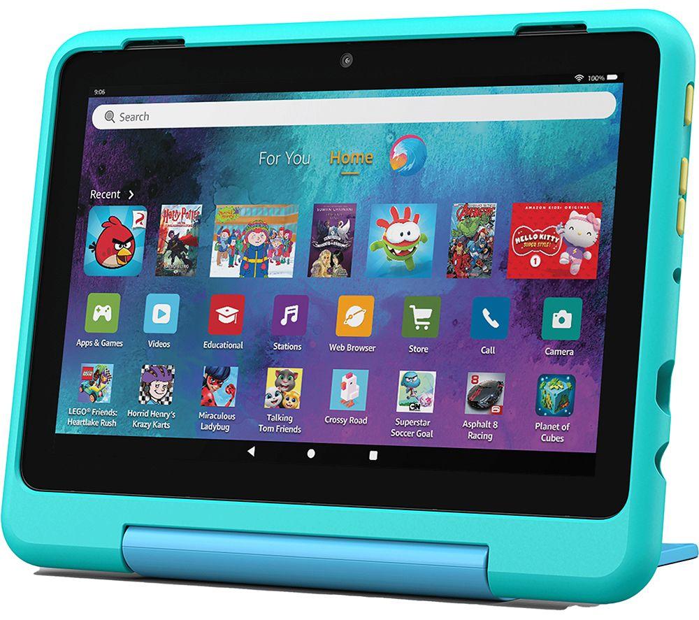 Tablet AMAZON Fire HD Pro de 8" para niños (6-12 años) (2024) - 32 GB, Hello Teal