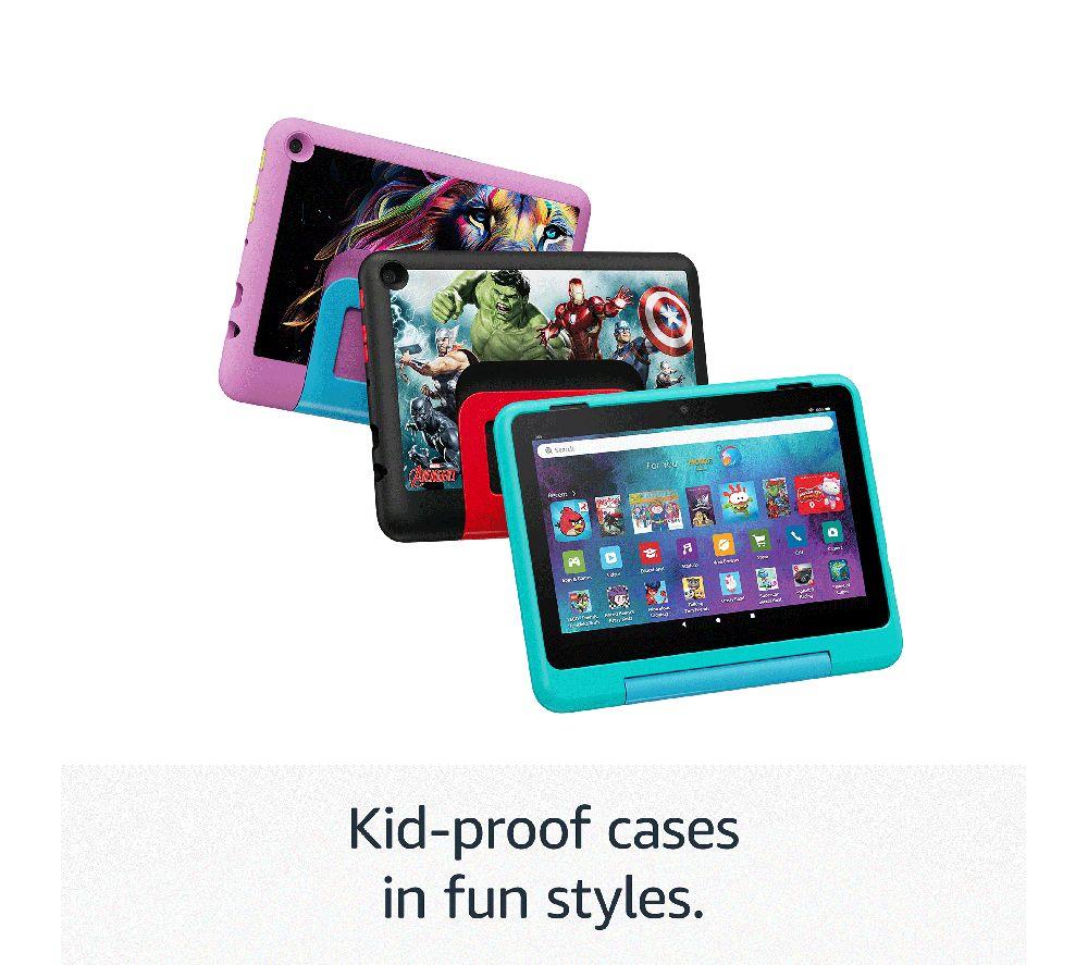 AMAZON Fire HD Pro 8" Kids (ages 6-12) Tablet (2024) - 32 GB, Jungle Cat