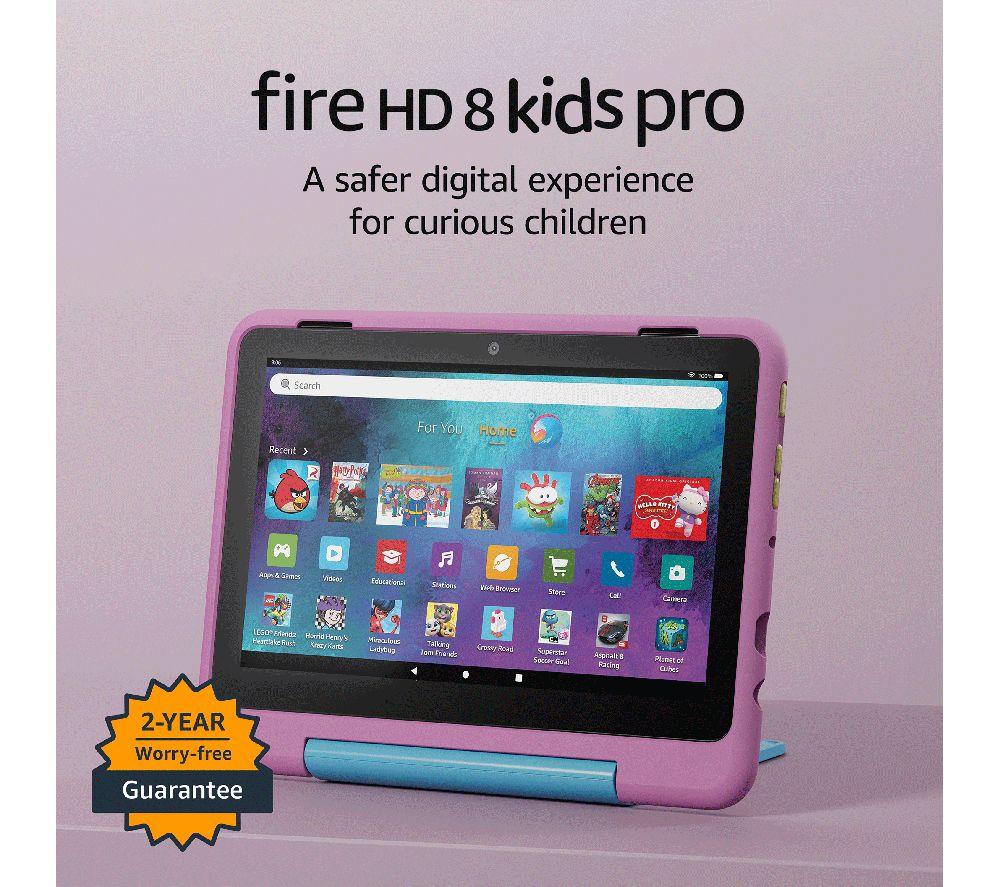 AMAZON Fire HD Pro 8" Kids (ages 6-12) Tablet (2024) - 32 GB, Jungle Cat