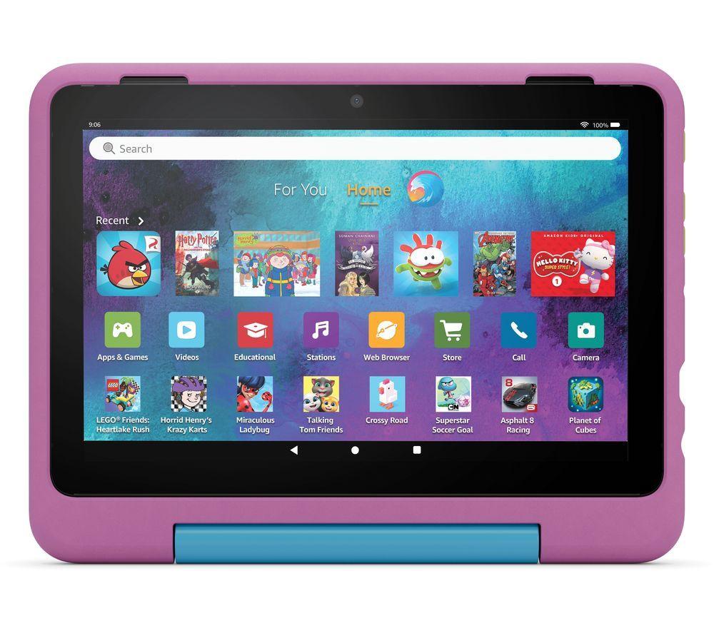AMAZON Fire HD Pro 8" Kids (ages 6-12) Tablet (2024) - 32 GB, Jungle Cat