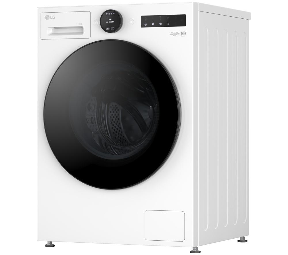 Lavadora LG Serie 7 AI Direct Drive F4X7011TWB con WiFi, 11 kg, 1400 rpm - Blanca