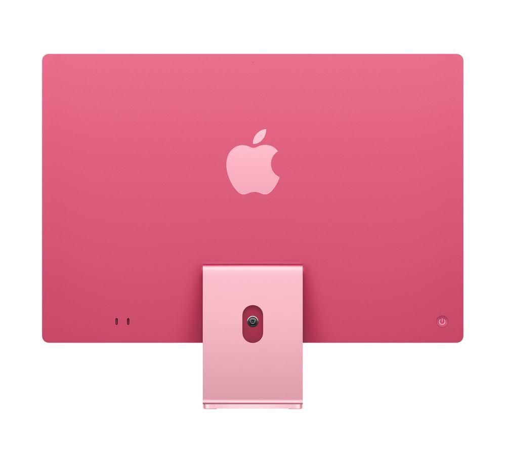 APPLE iMac 4.5K 24" (2024) - M4, 256 GB SSD, 8 CPU / 8 GPU, Pink