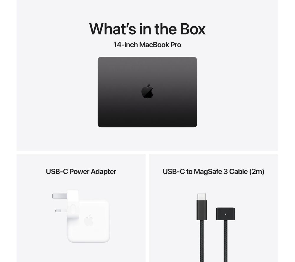 APPLE MacBook Pro 14" (2024) - M4 Pro, 1 TB SSD, Space Black