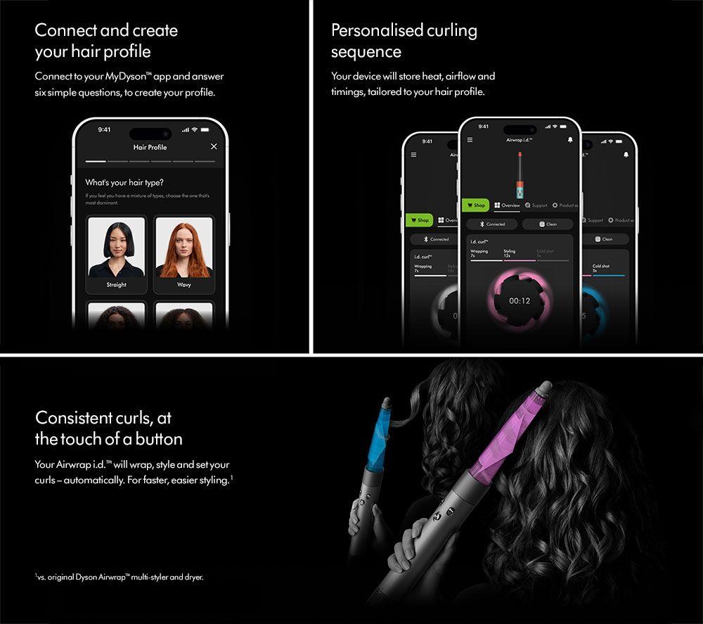 DYSON Airwrap I.D. Curly + Coily Multi-Styler & Dryer - Ceramic Pink & Rose Gold