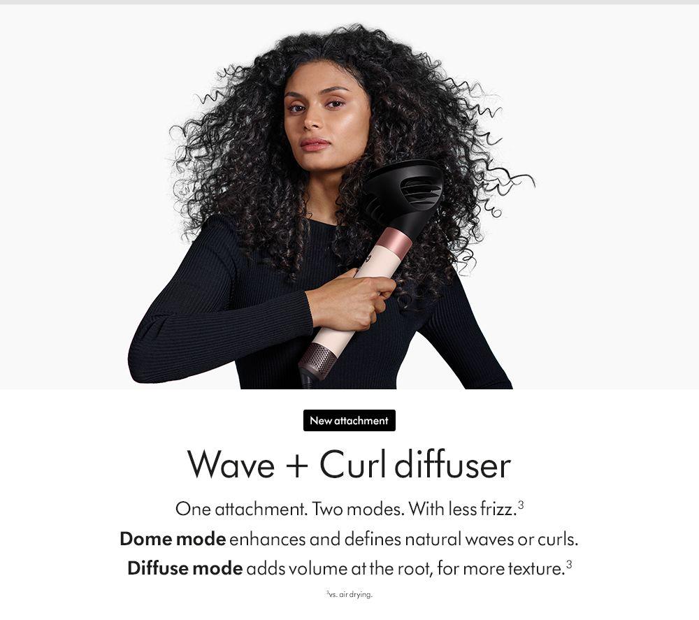 DYSON Airwrap I.D. Curly + Coily Multi-Styler & Haartrockner – Keramik Pink & Roségold